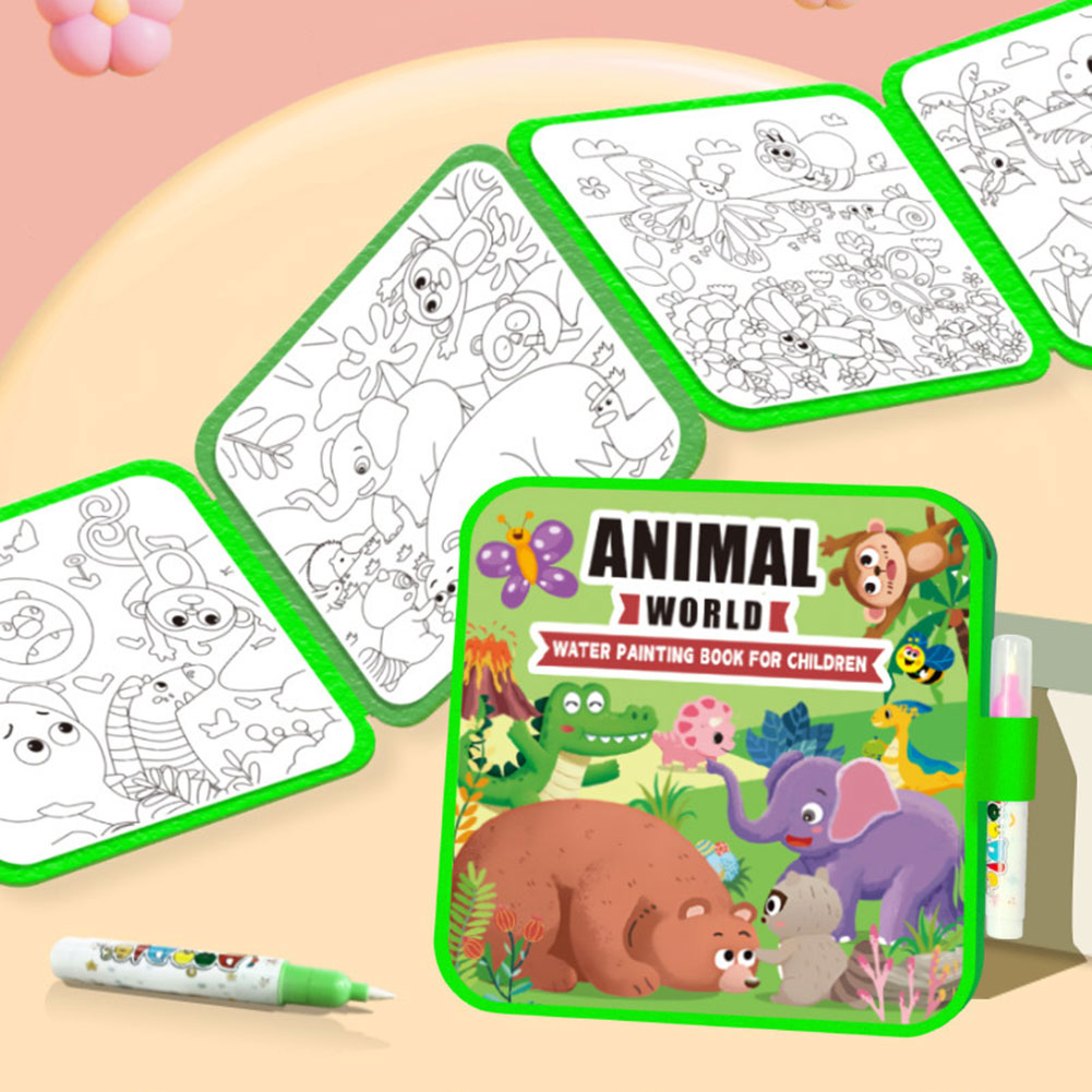 Reusable Water Magic Coloring Book - Crianças magics água livros para colorir