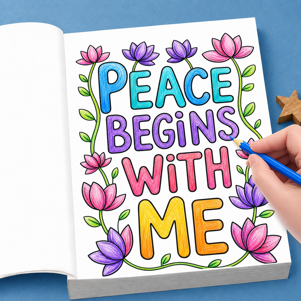Adult Coloring Book Stress Relief - Livro de Colorir para Adultos sobre