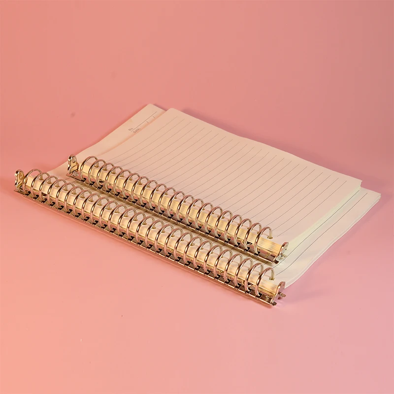Stationery Books - A5 B5 Aço Inoxidável Ring Binder,