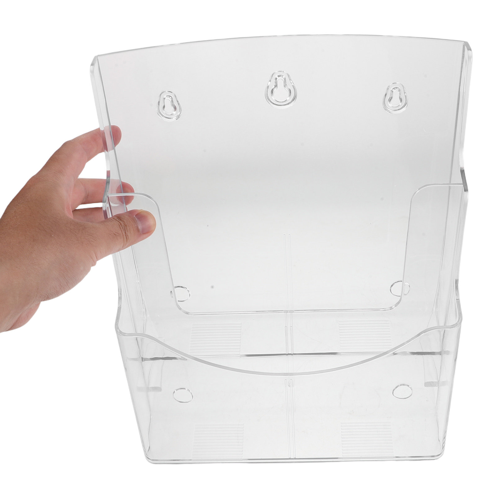 Suporte para folhetos, organiz - Clear Acrylic Book Stand Holder avaliação e preço