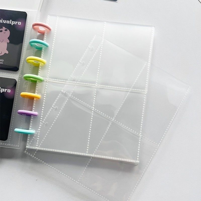 10 folhas a5 cogumelo buraco p - Kpop Photo Card Binder 3 Inch avaliação e preço
