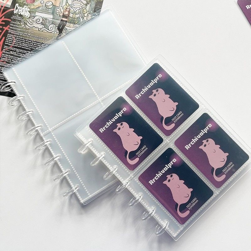10 folhas a5 cogumelo buraco p - Kpop Photo Card Binder 3 Inch avaliação e preço