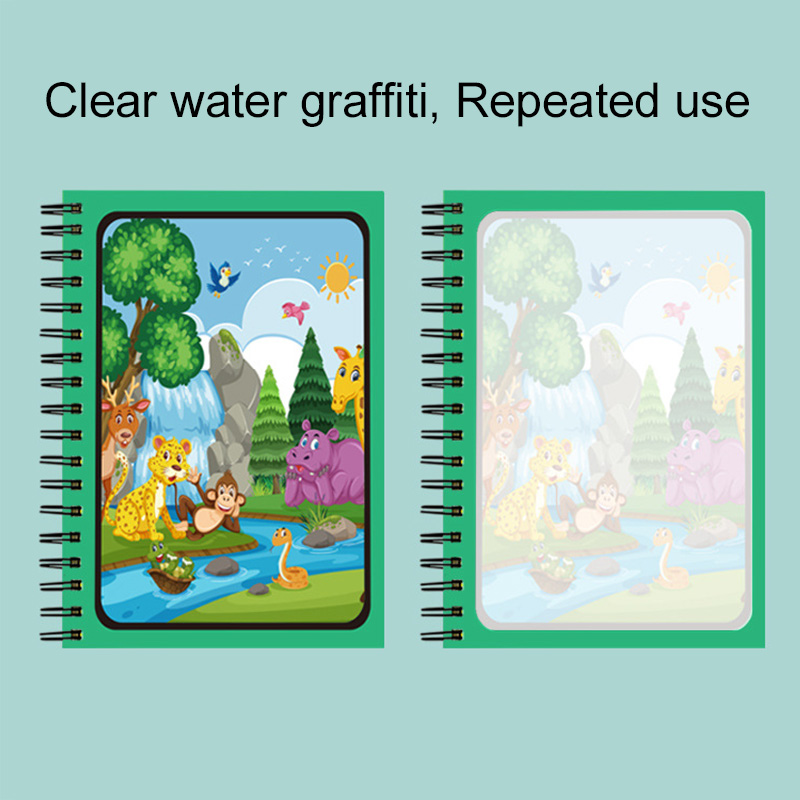 Livro Mágico de Água com Canet - Reusable Water Magic Coloring Book avaliação e preço