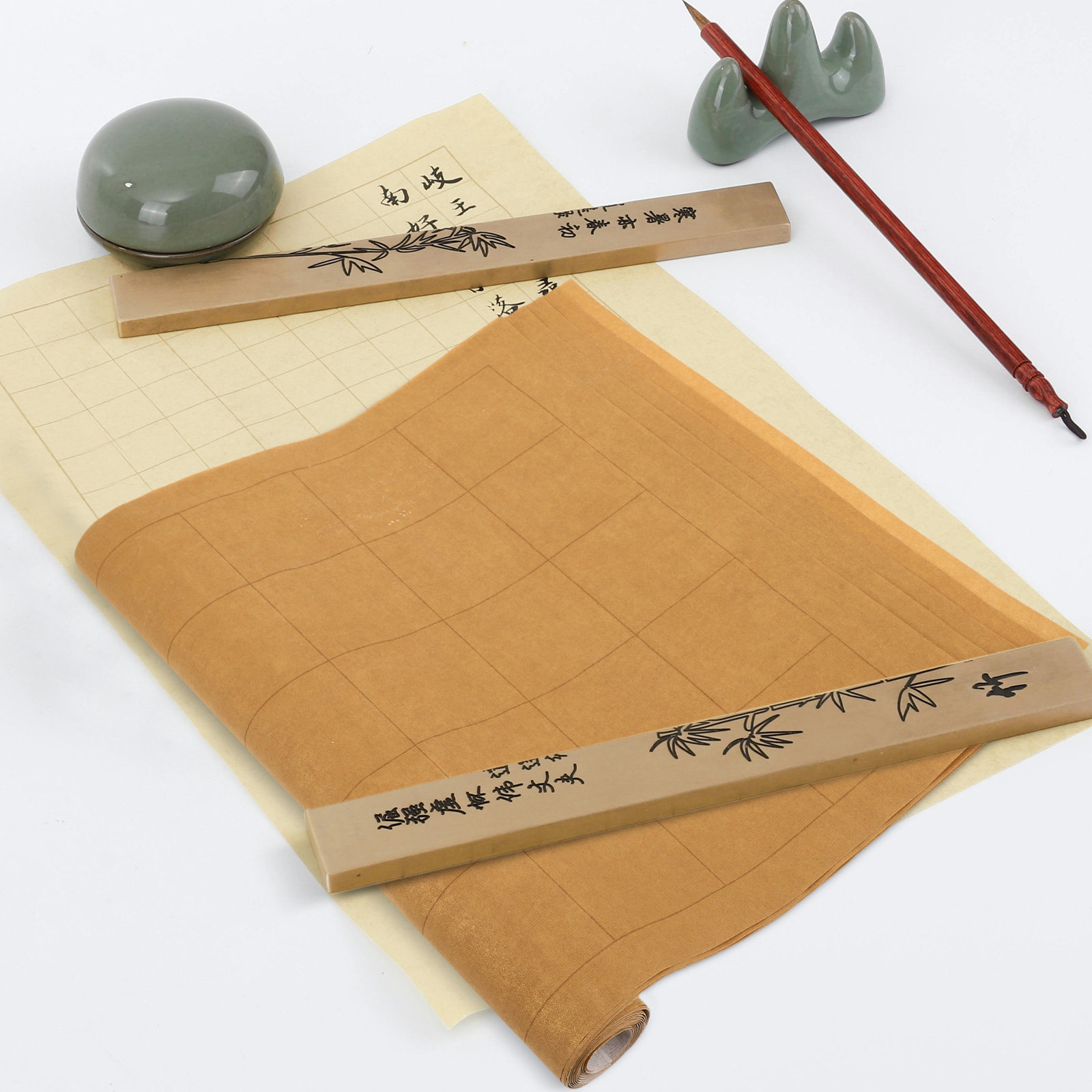 5 folhas de papel para prática - Chinese Calligraphy Practice Book avaliação e preço