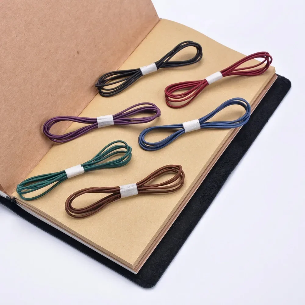 10 peças conjunto faixa de bor - Vintage Leather Journal Notebook avaliação e preço