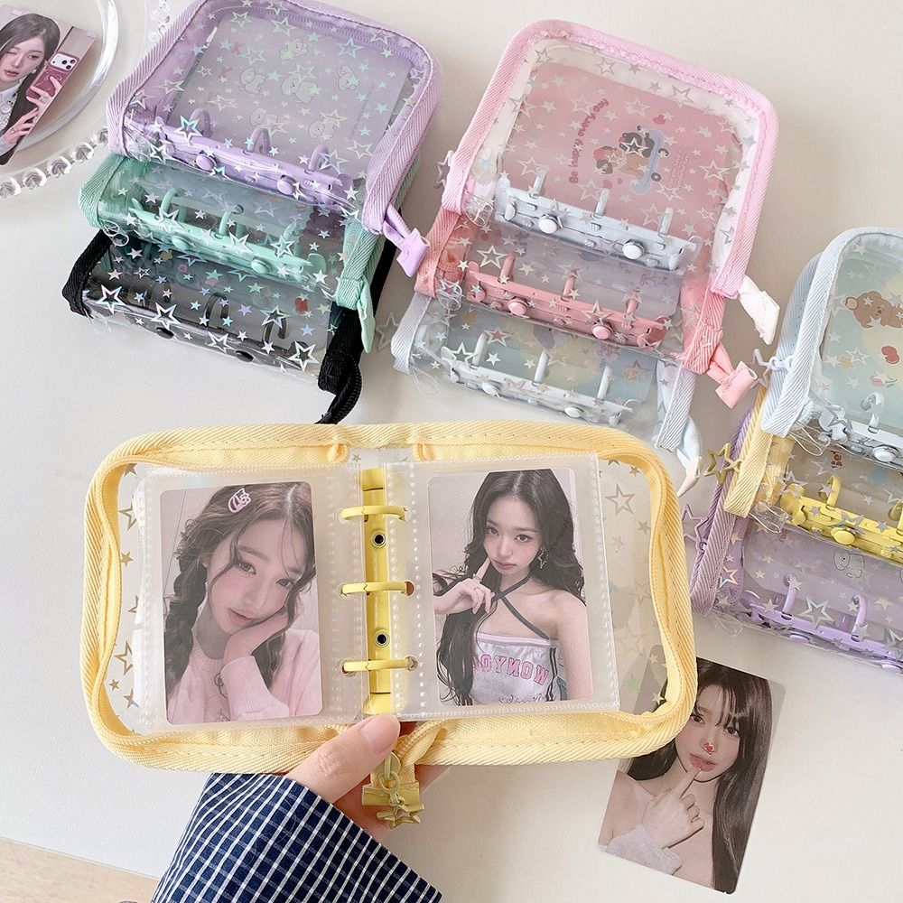 1 unidade de fichário de cartõ - Kpop Photo Card Binder 3 Inch avaliação e preço