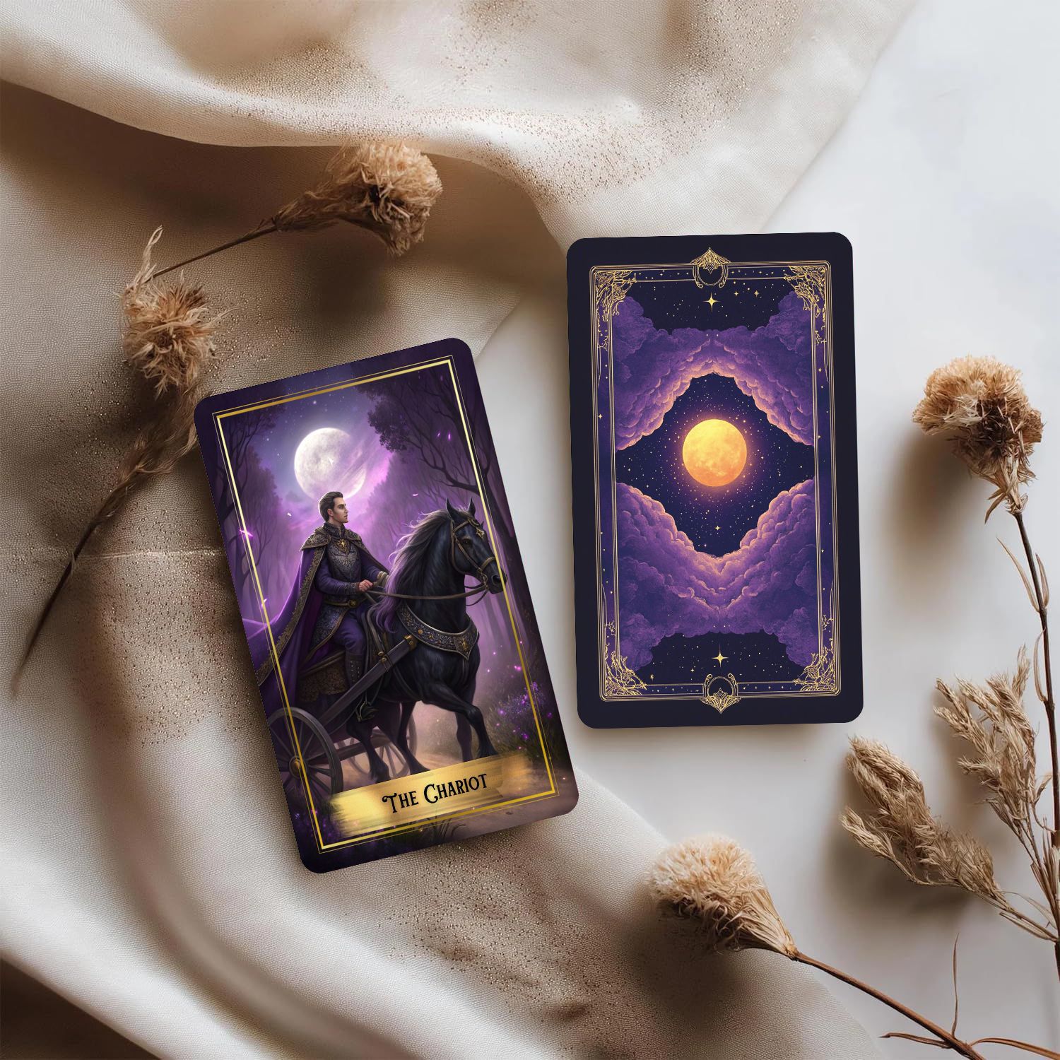 Baralho de Cartas de Tarô Purp - Tarot Deck With Guidebook avaliação e preço