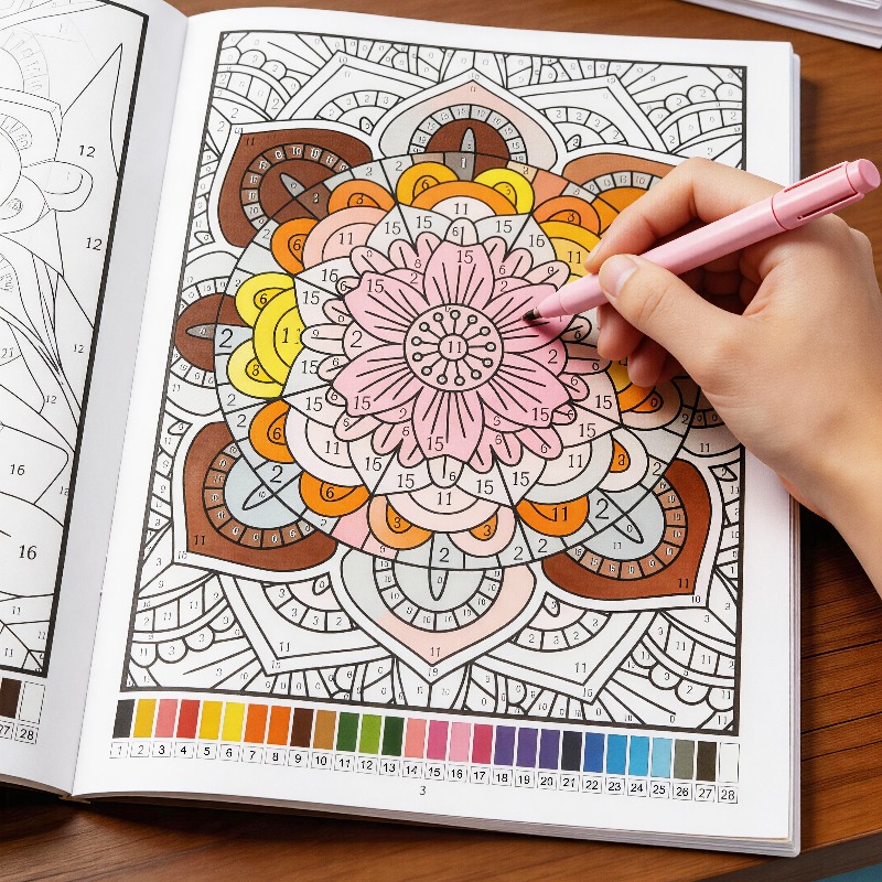 Livro de Colorir para Adultos  - Adult Coloring Book Stress Relief avaliação e preço